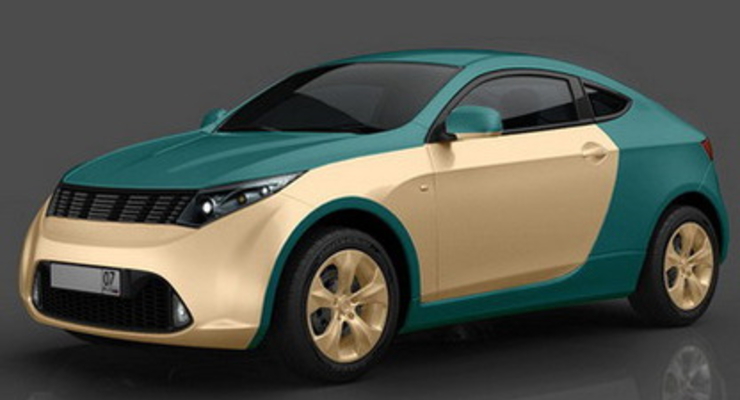 Путин прокатился на Ё-мобиле