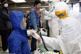 Токийцы смели всю воду в супермаркетах