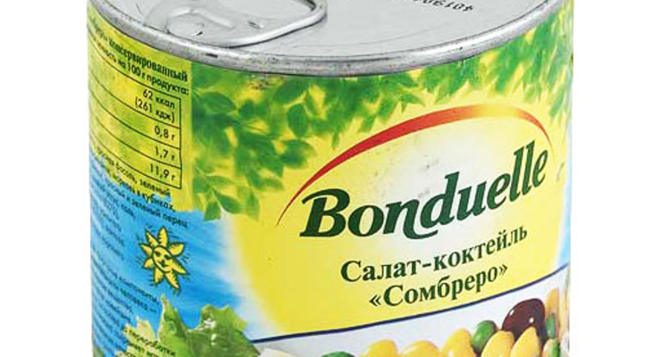 Bonduelle лишает горошка любителей салатов