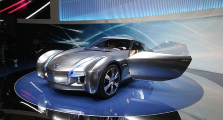 Nissan представил в Женеве электромобили