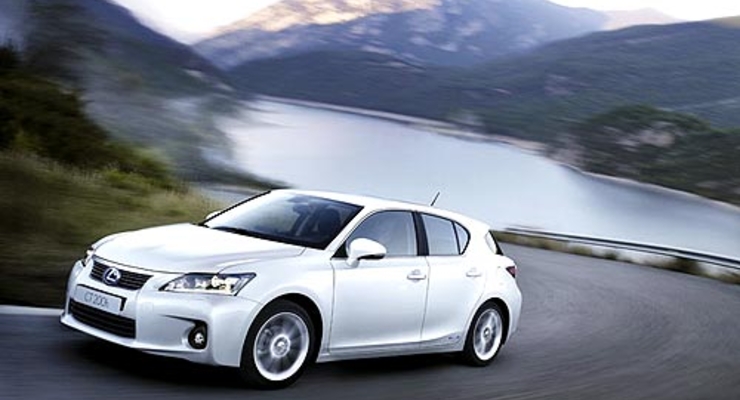 В Украине стартовали продажи гибрида Lexus CT 200h