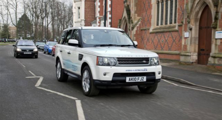 Land Rover представил гибридный автомобиль