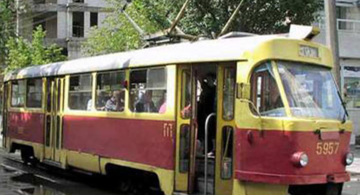 В Киеве отменили трамвайный маршрут №5