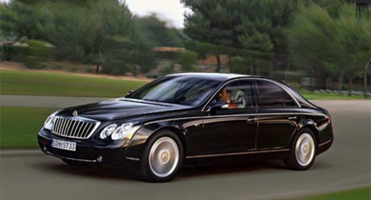 В Москве сожгли Maybach за 6 млн долларов