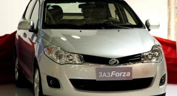 В Украине начались продажи автомобиля ЗАЗ Forza