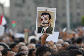 Мурабак остается во главе правящей партии в Египте