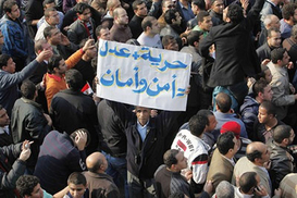 В Египте продолжаются антиправительственные волнения