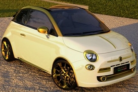 Китайский бизнесмен ездит на золотом автомобиле