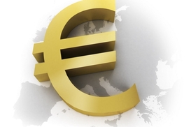 Курс евро опустился ниже 1,33 доллара