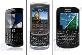 BlackBerry выпустит три смартфона