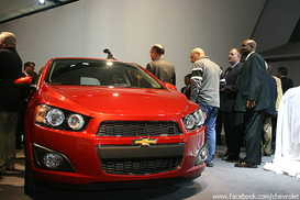 Chevrolet представил в Детройте новый Aveo