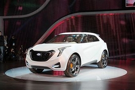 Hyundai представил в Детройте новый автомобиль