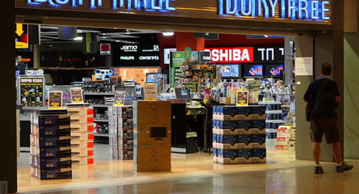 Duty free закрыли для тех, кто не выезжает за рубеж