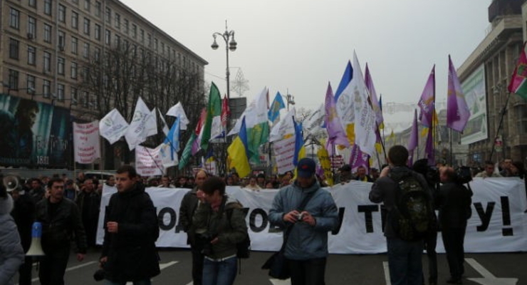 Предприниматели потратили на протесты 100 млн гривен