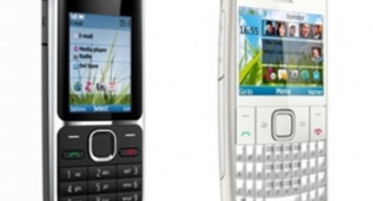 Nokia представила два бюджетных мобильных телефона