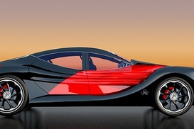 Wings of Nike крылатый суперкар