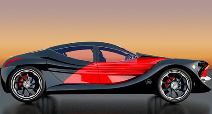 Wings of Nike крылатый суперкар