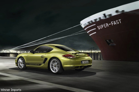 Новый Cayman R представил "Porsche"