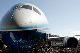 Boeing-787 Dreamliner загорелся во время полета