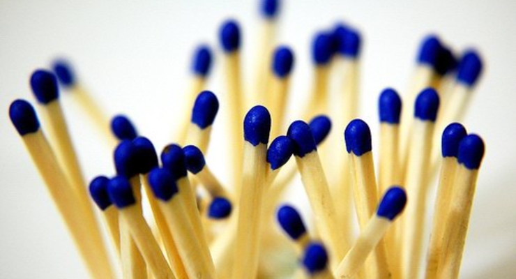 Украина сократила импорт спичек