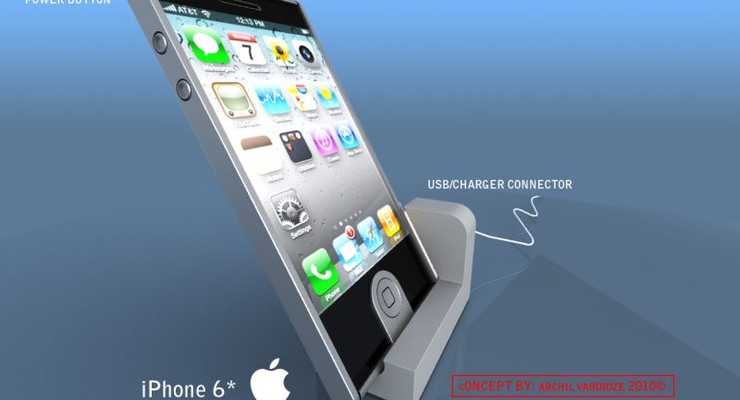 Показан концепт смартфона iPhone 6