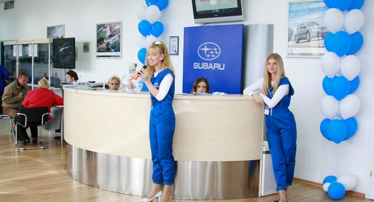 В Киеве состоялись дни открытых дверей Subaru
