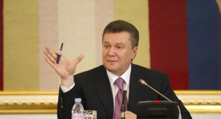 Янукович допускает возможность поглощения экономики Украины Россией
