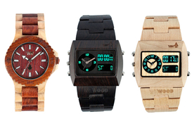 Итальянцы создали полностью деревянные наручные часы