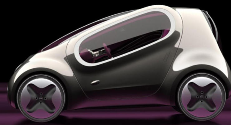 Kia покажет в Париже футуристический автомобиль