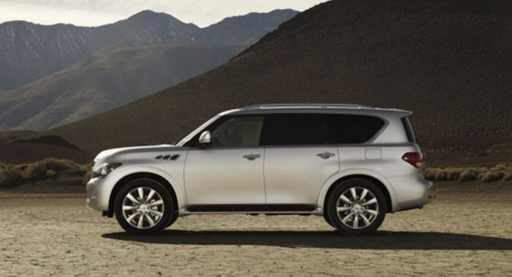 Украине представили автомобиль Infiniti QX