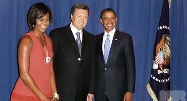 Янукович встретился с Обамой