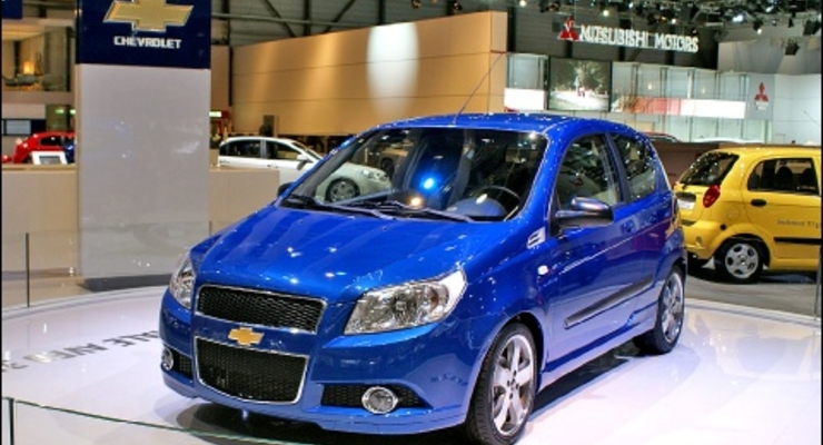 Chevrolet показала новый автомобиль Aveo