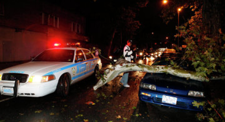 Нью-Йорк сидит без света