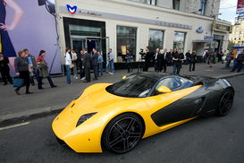 Marussia Motors открыла автосалон в Москве