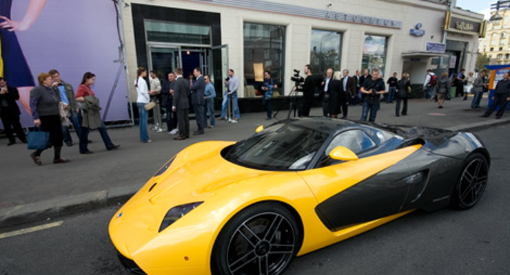 Marussia Motors открыла автосалон в Москве