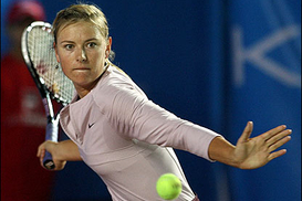 Шарапова одела на корт сережки за 16 тыс. долларов