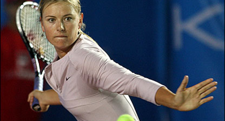 Шарапова одела на корт сережки за 16 тыс. долларов