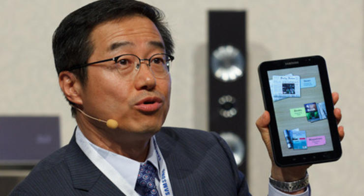 Samsung представила планшетный компьютер