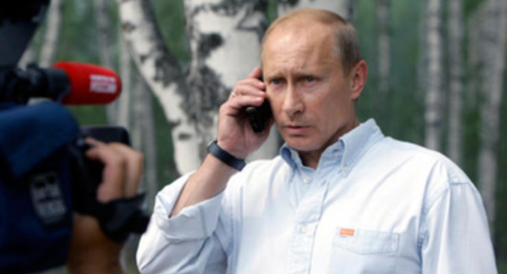 Путин: Я не пользуюсь мобильным телефоном