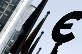 Курс евро держится выше отметки 1,27 доллара