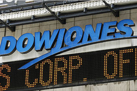Dow Jones упал ниже отметки в 1000 пунктов