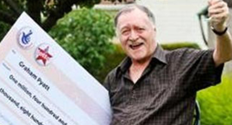 Британский пенсионер не знал, что выиграл 1,8 млн евро