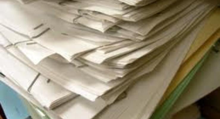 В украинских офисах будут перерабатывать использованную бумагу
