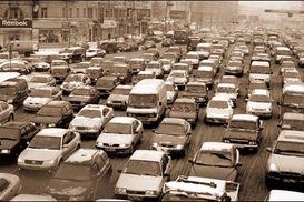 Дорожная пробка может просуществовать несколько недель