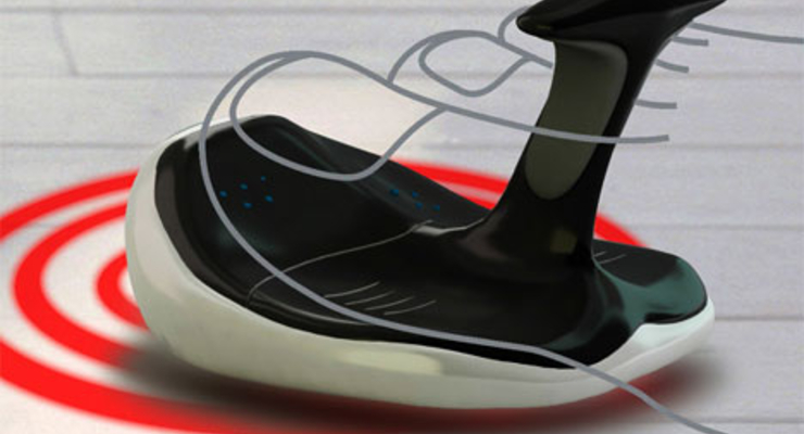 Создана компьютерная мышь для ног