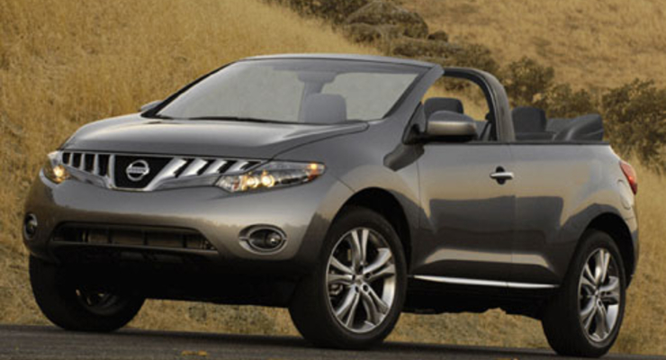 Nissan покажет в ноябре кроссовер-кабриолет Murano