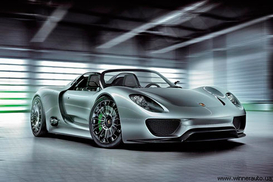 Porsche начнет серийный выпуск Porsche 918 Spyder