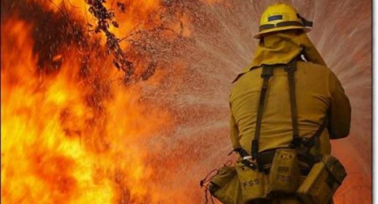 Из-за жары в Украине буйствуют пожары
