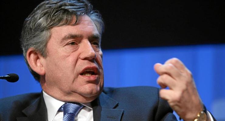 Гордон Браун пишет книгу о финансовом кризисе