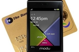 Modu выпустит самый маленький сенсорный мобильный